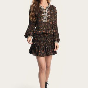 Anthropologie Frye Floral Tunic Dress